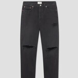 AGOLDE 90's Jean: Black Denim